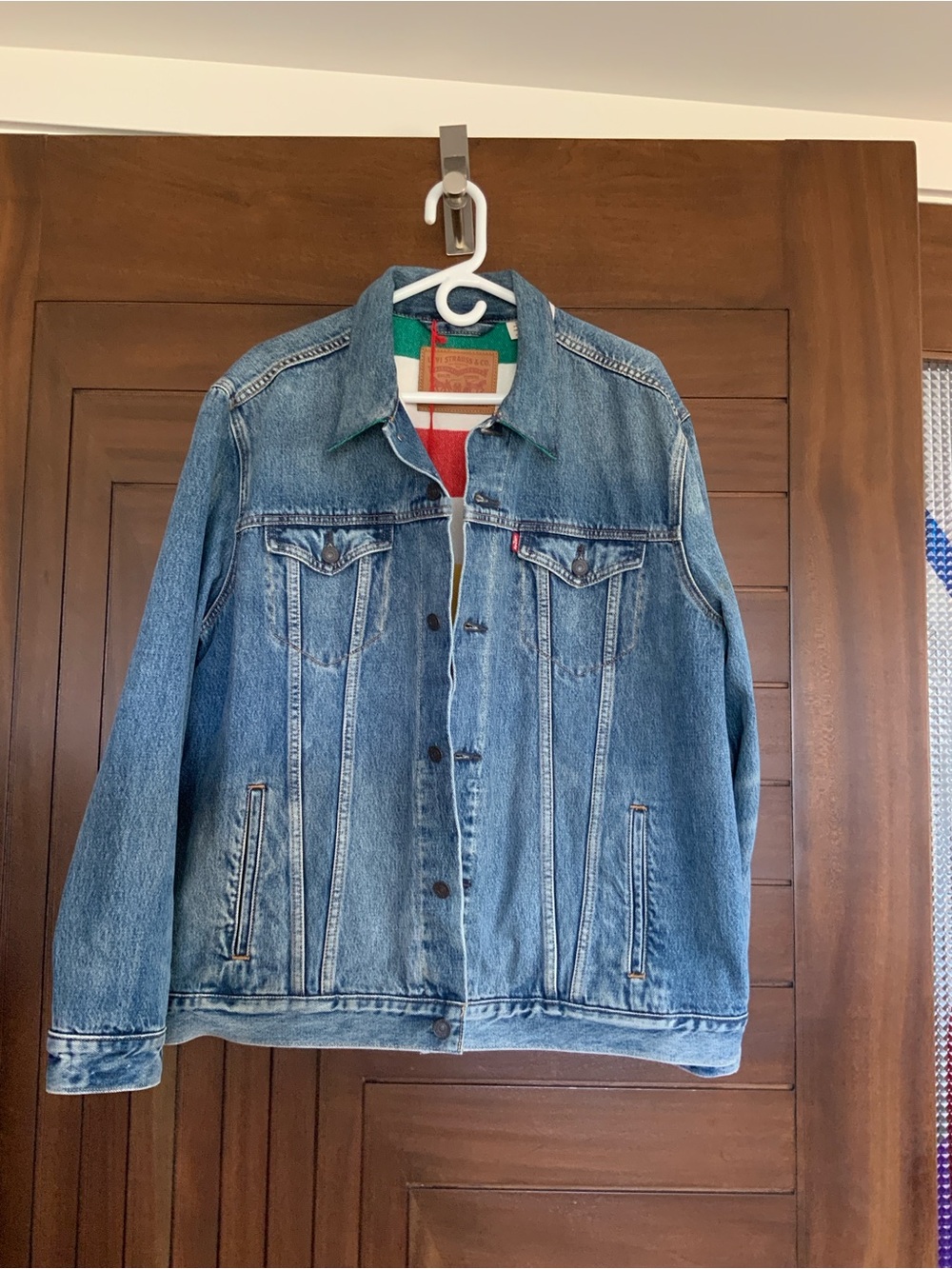 LEVIS X HBC Denim Trucker Jacker, SZ XXL, NWT